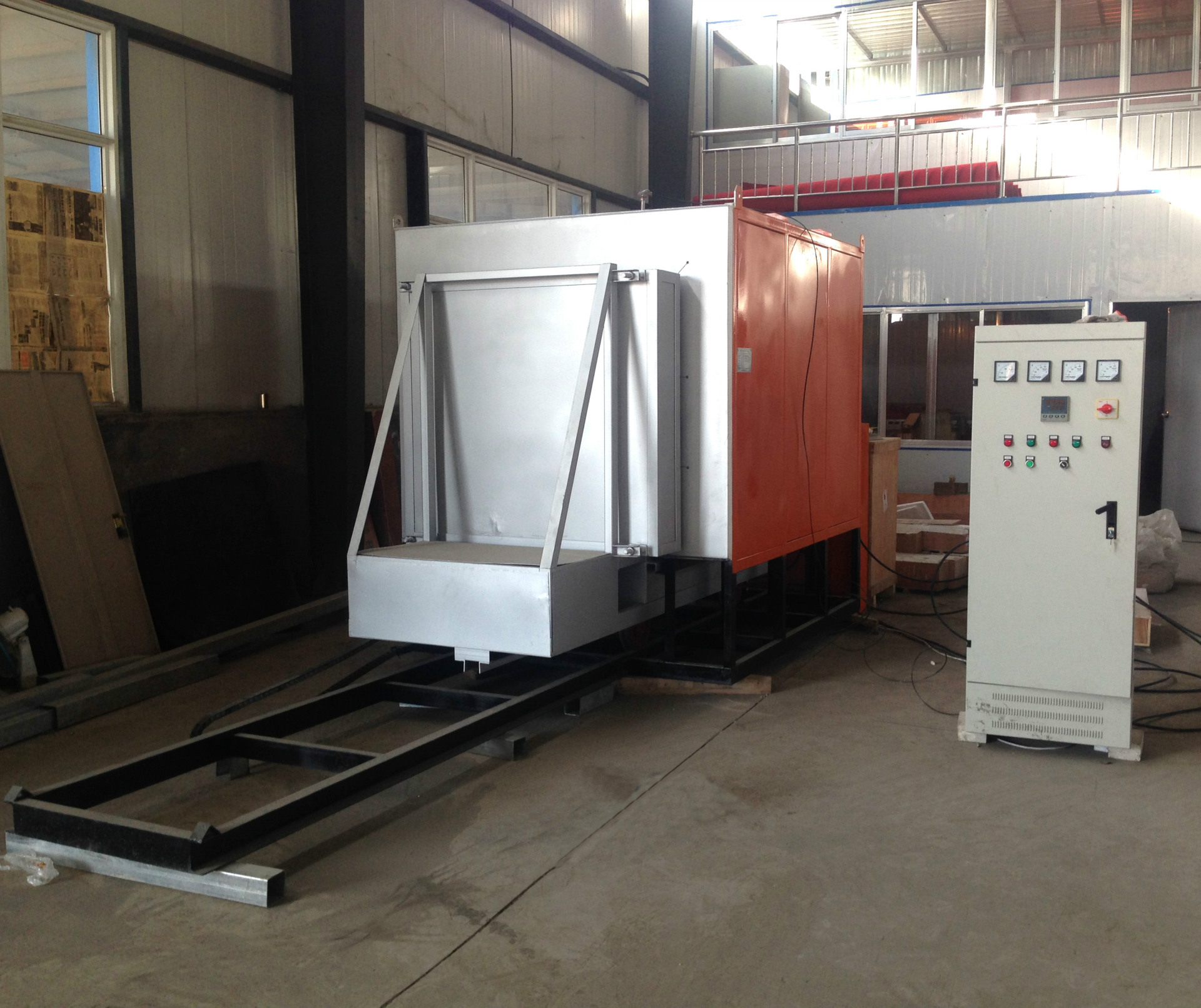 台车式电阻炉 台车式工业炉 全纤维台车电阻炉