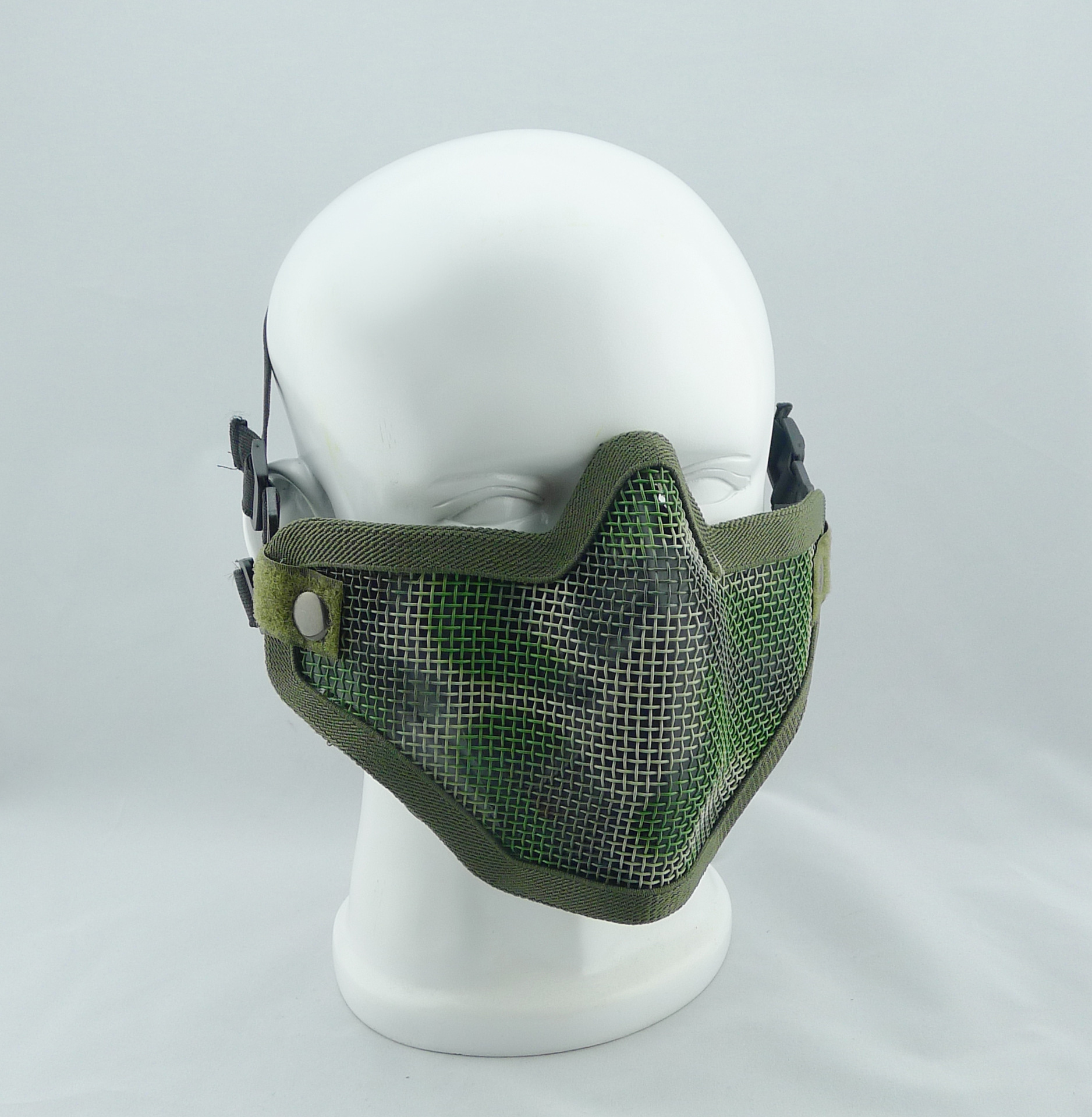厂家直销户外真人cs野战战术装备v1半脸钢丝防护面具面罩