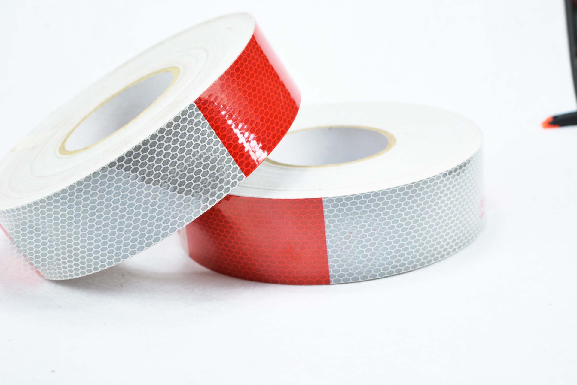 货车红白相间反光条反光卷 汽车警示贴反光带反光贴纸 定做批发