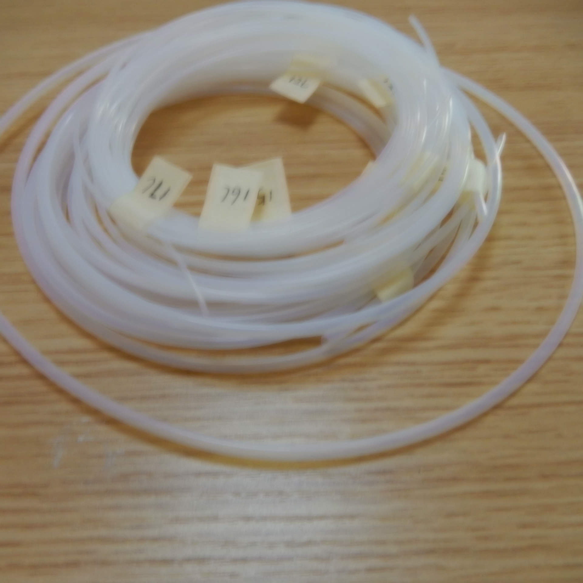 裸纤保护管 铁氟龙穿线管 ptfe毛细管 光纤裸线保护套管 毛细管