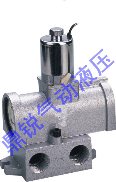 单电控两位三通截止式气动换向阀k23jd-15 k23jd-25 k23jd-15t