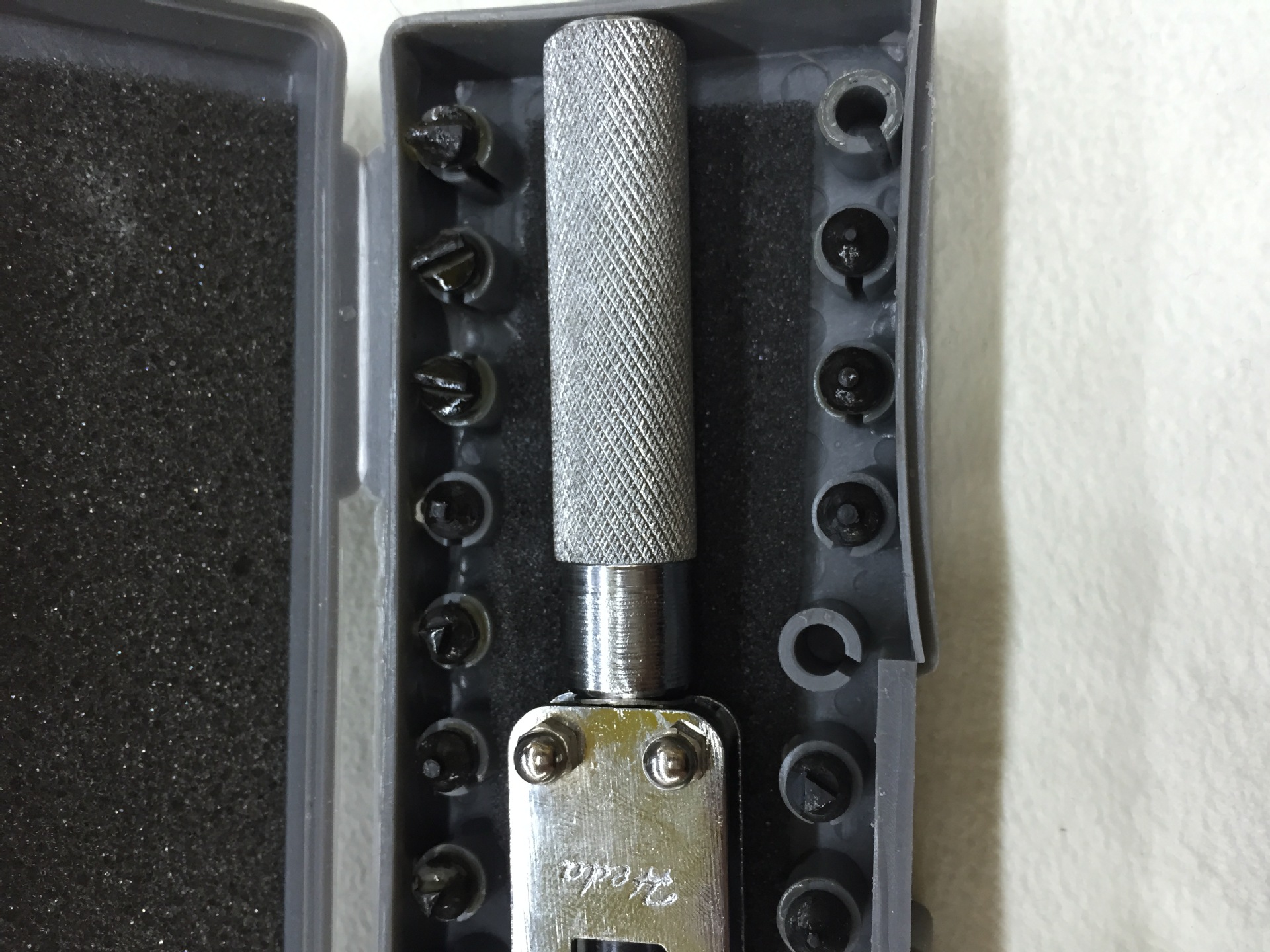 修表工具 万能开表器 三脚开 开底盖器 三爪开表盖 手表维修工具