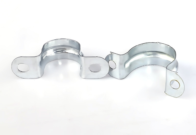 专业普通镀锌不锈钢u型管夹双边管码骑马卡镀锌管卡0