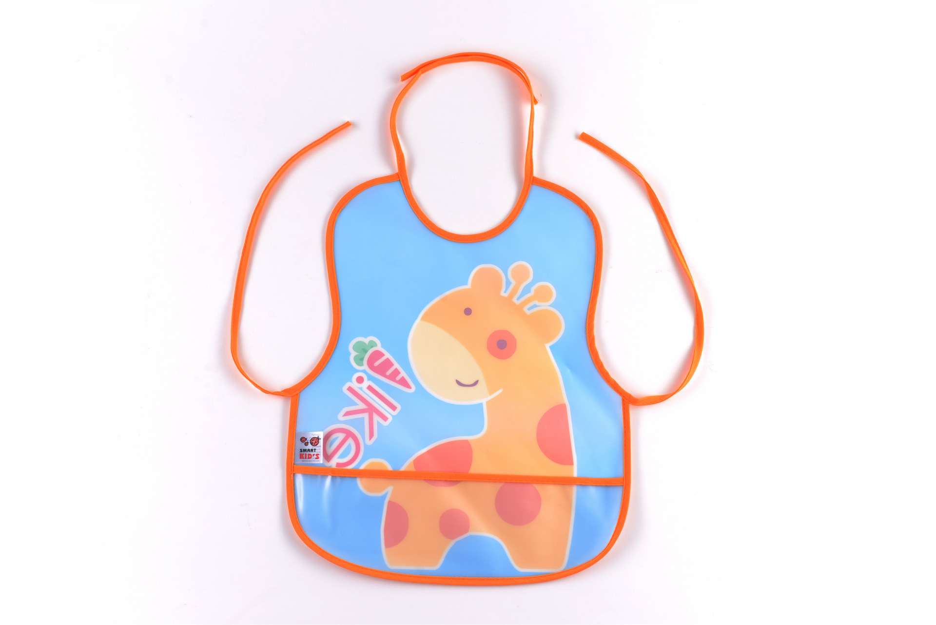 宝宝防水立体食饭兜 无袖罩衣婴儿大号围嘴围兜小孩儿童吃饭兜兜