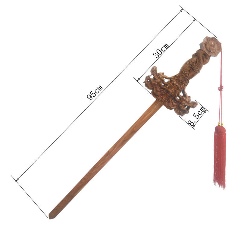 正宗桃木木质工艺品篆九龙桃木镇宅辟邪木质摆件批发