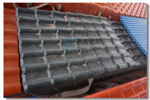 树脂瓦正脊瓦封头末端平改坡工程瓦配件