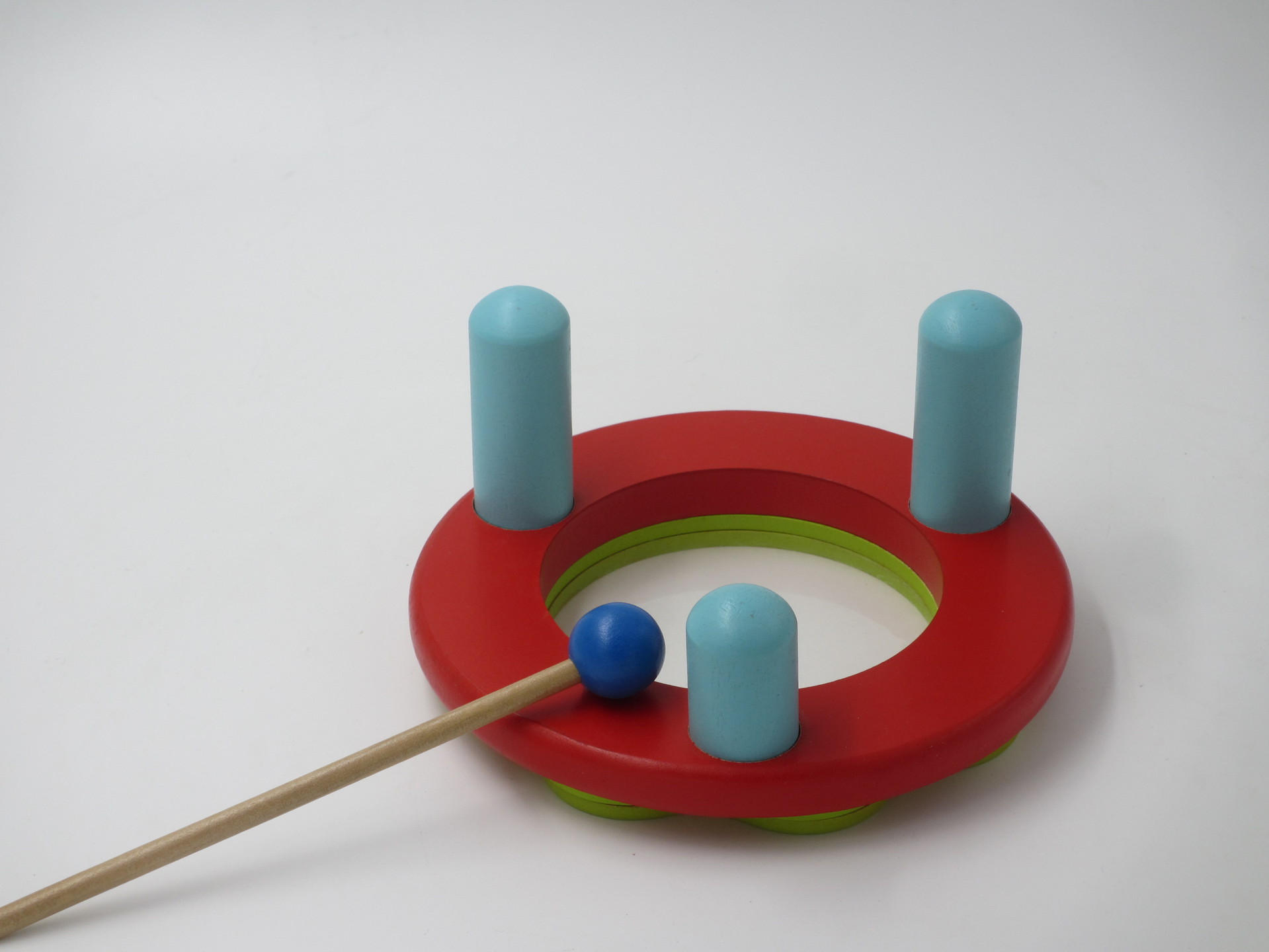 木制小花鼓 儿童玩具鼓 幼儿园儿童舞蹈工具 乐器奖品 - 中国工艺品批