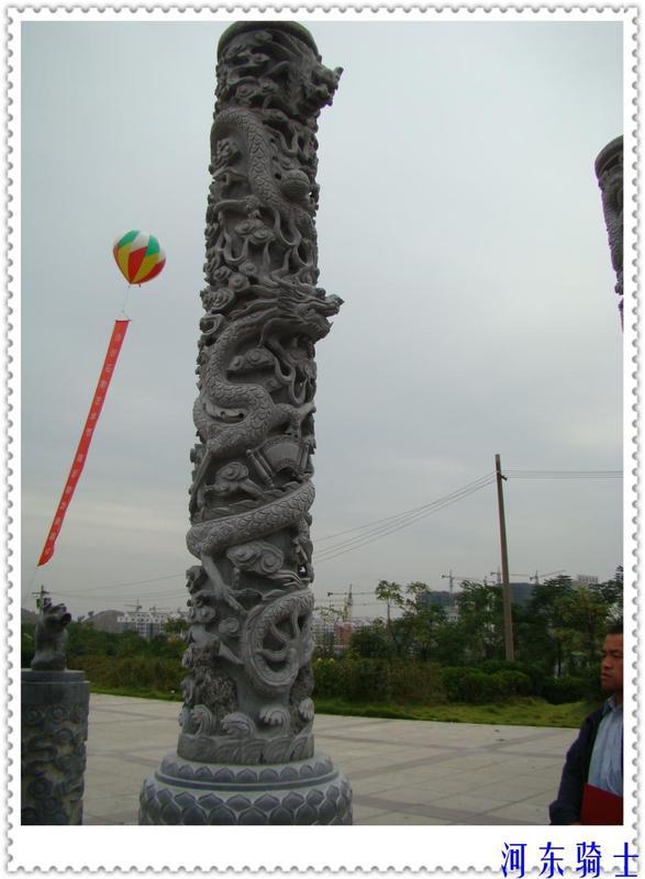 供应石雕华表 广场浮雕石雕柱子 盘龙柱 石雕华表批发