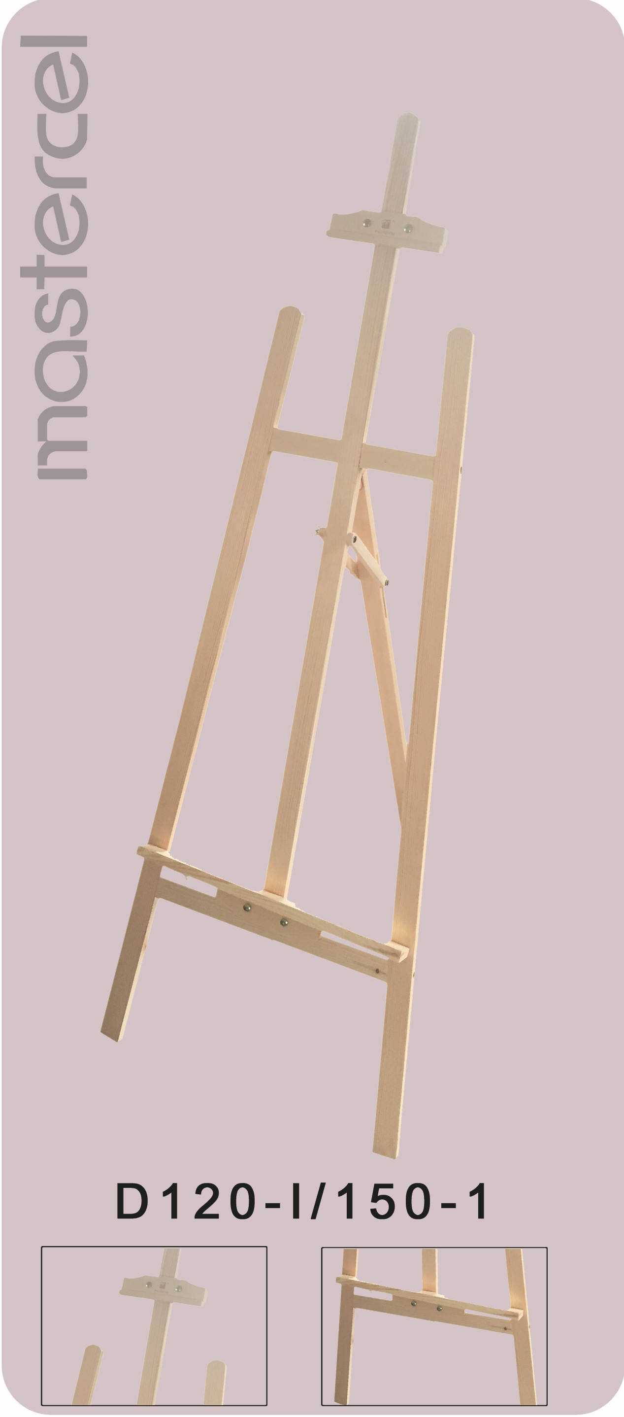 松木画架 实木画架 组装画架 学生画架 展示架 广告架