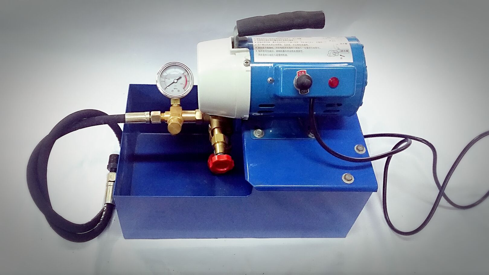 上海舜迪轻型手提式电动试压泵 轻巧,方便,安全