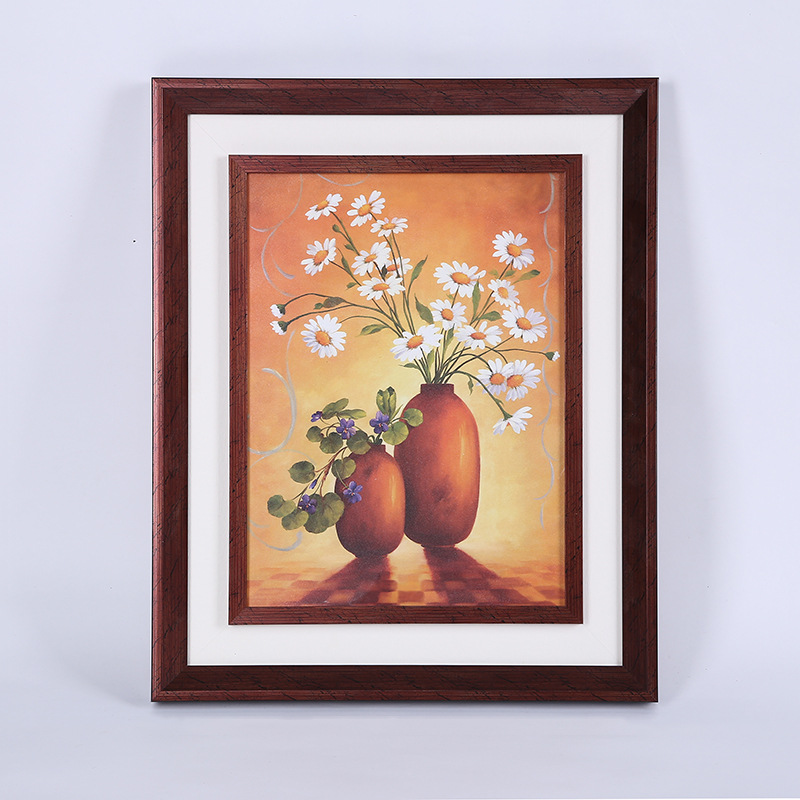 简约装饰画 高清客厅卧室书房装饰磨砂画 工艺礼品爆款可加工定制