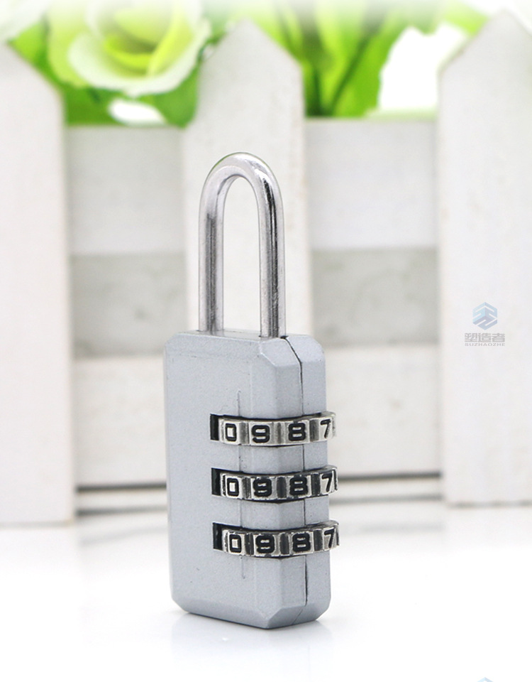 强力推荐 彩色防盗密码锁 高档时尚箱包密码锁