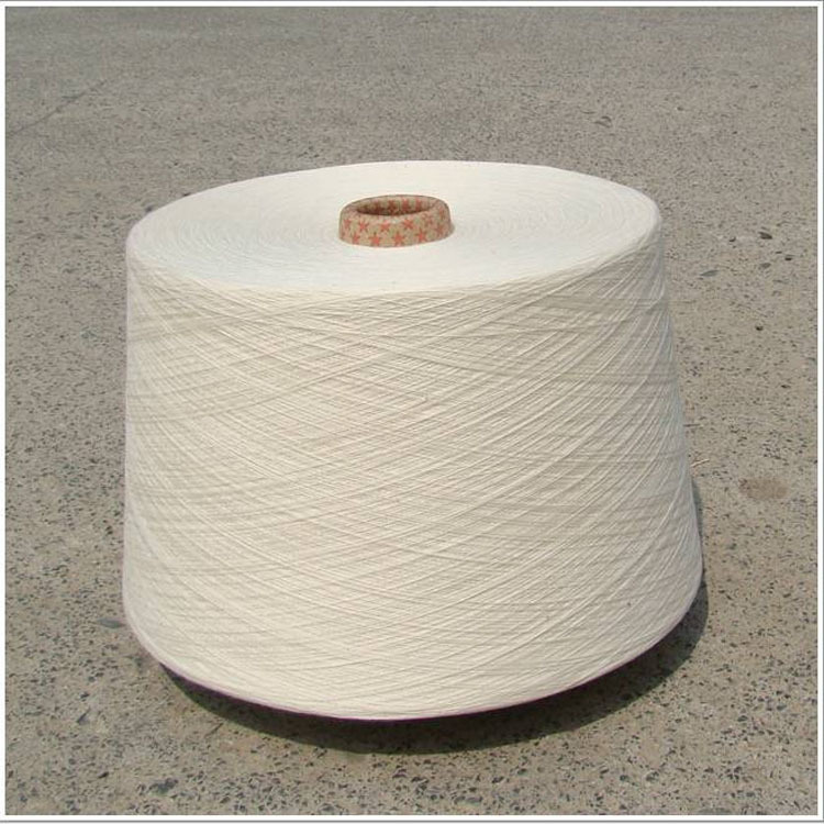 生产定制10s本白全棉纱纺织棉线再生纱线手套纱