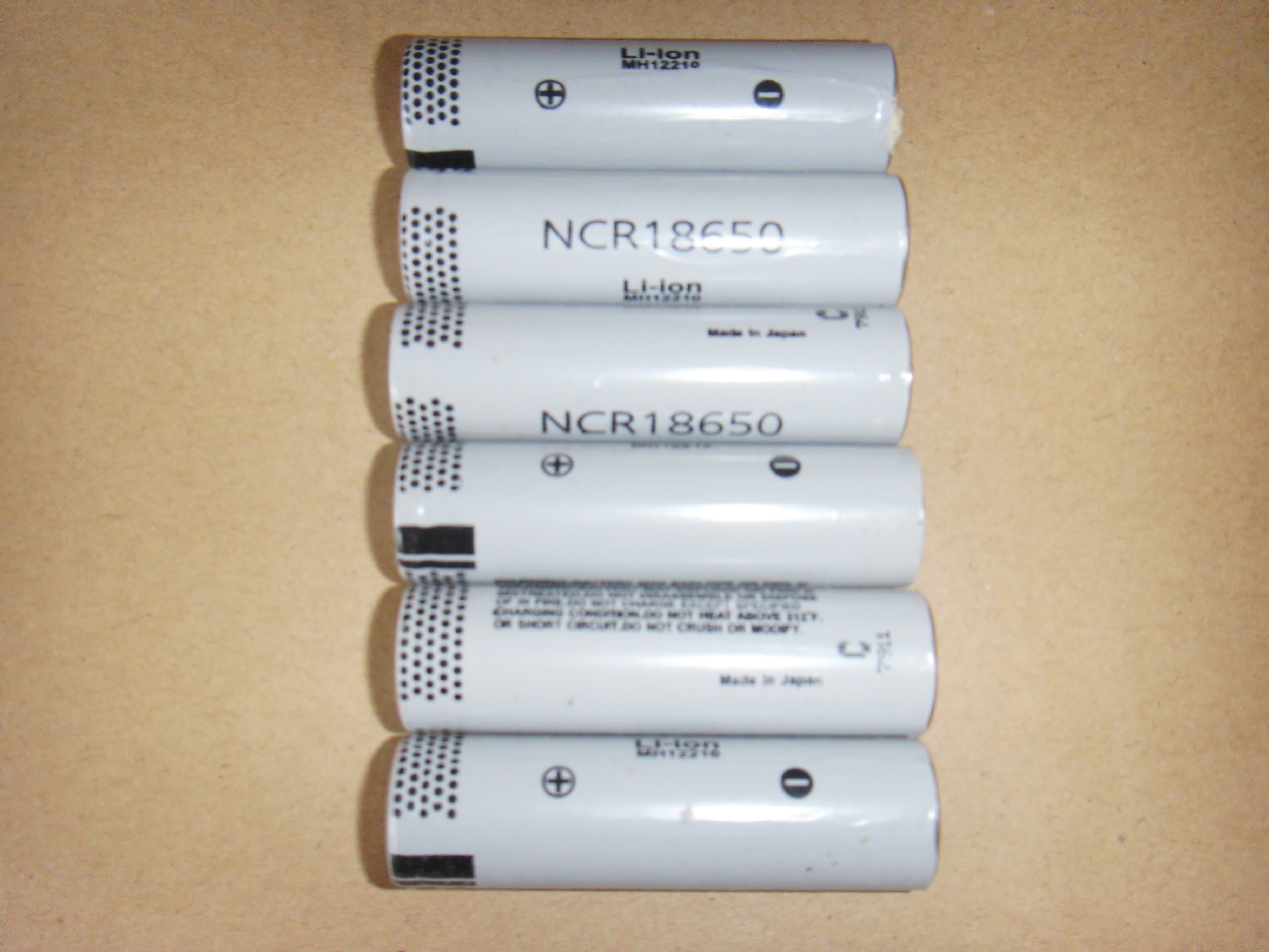 Imported Panasonic 18650 Lithium Battery 2800MAh