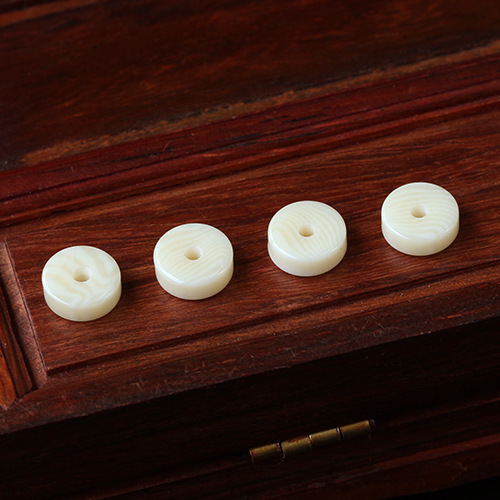 中沛 高仿象牙黄隔片 树脂人造象牙果垫片 佛珠手链diy配件批发
