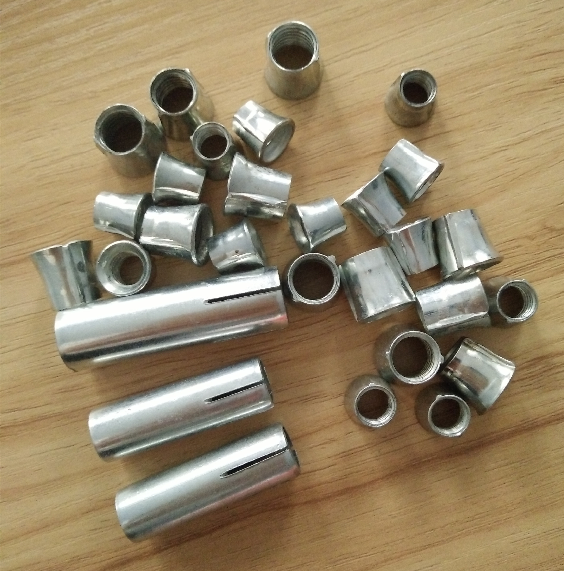 丝杆 三件套(膨胀管 喇叭母 六角螺母)各种型号m6 m8 m10