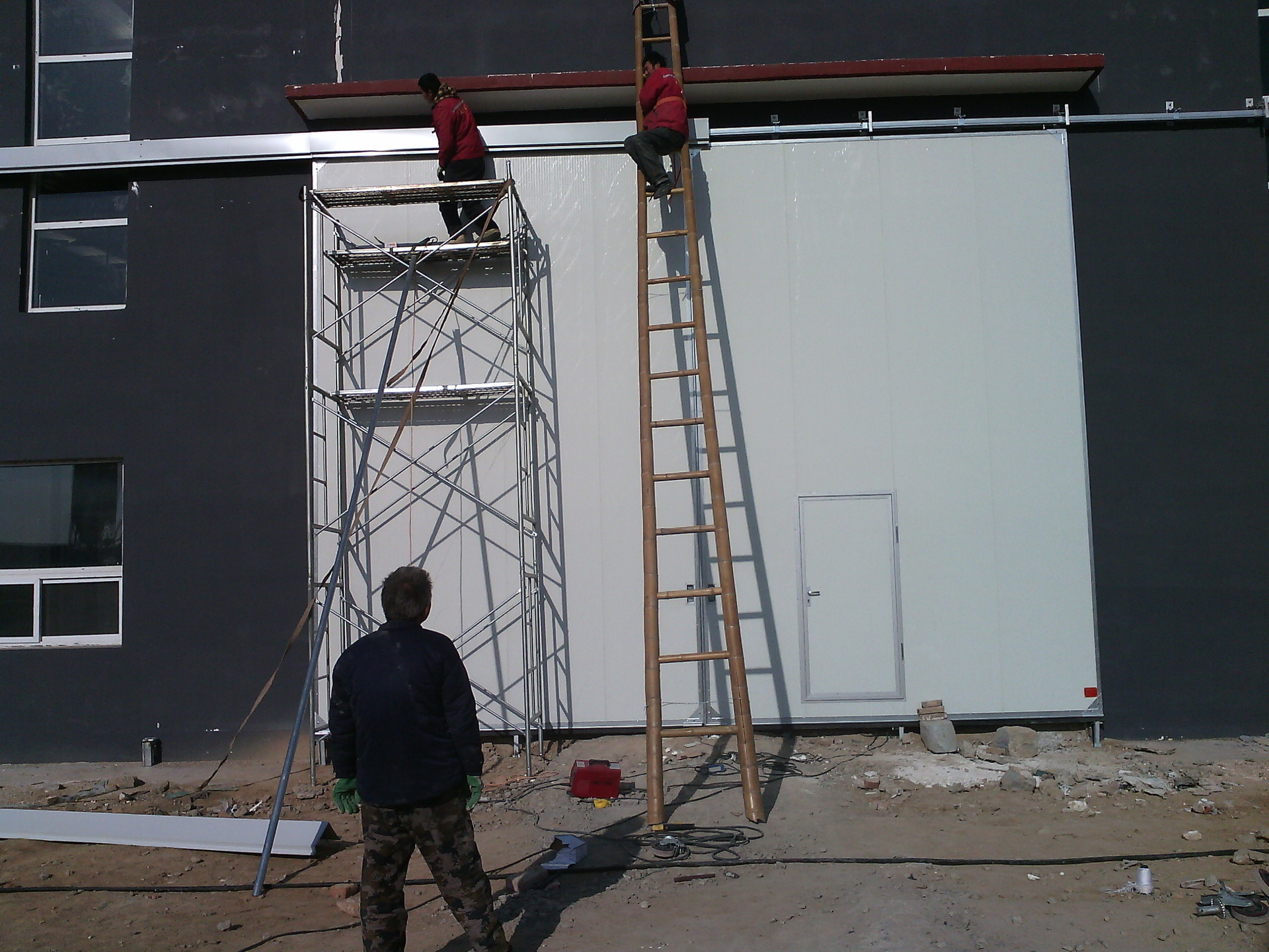 厂房推拉门 电动滑升门 垂直提升门 pvc快速卷帘门