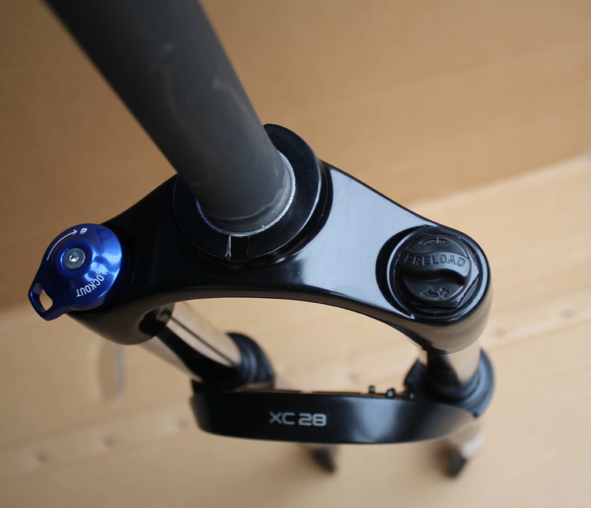 速联rockshox xc28前叉 油压