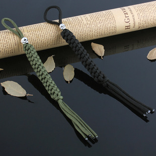 新款 七芯伞绳刀坠 diy刀坠 刀坠 户外野营用品 批发 厂家直销