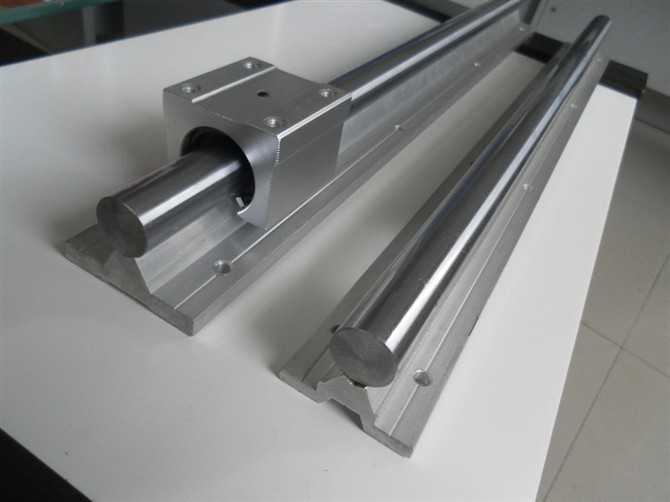 法兰式圆柱导轨滑块tbr16 20 25 30