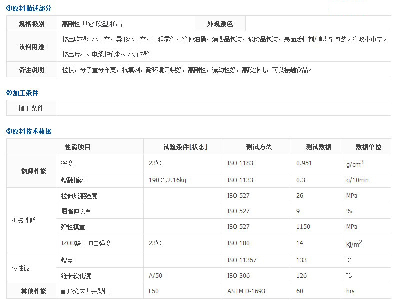 hdpe高密度聚乙烯 中海壳牌 5021d 高刚性电缆护套hdpe原料 吹塑