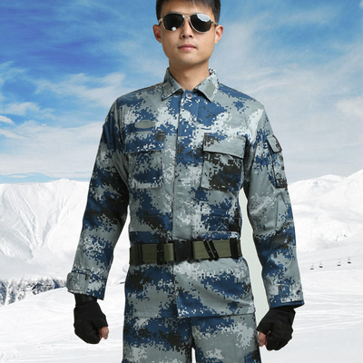 城市夏迷彩夏季城市飞行员迷彩服套装