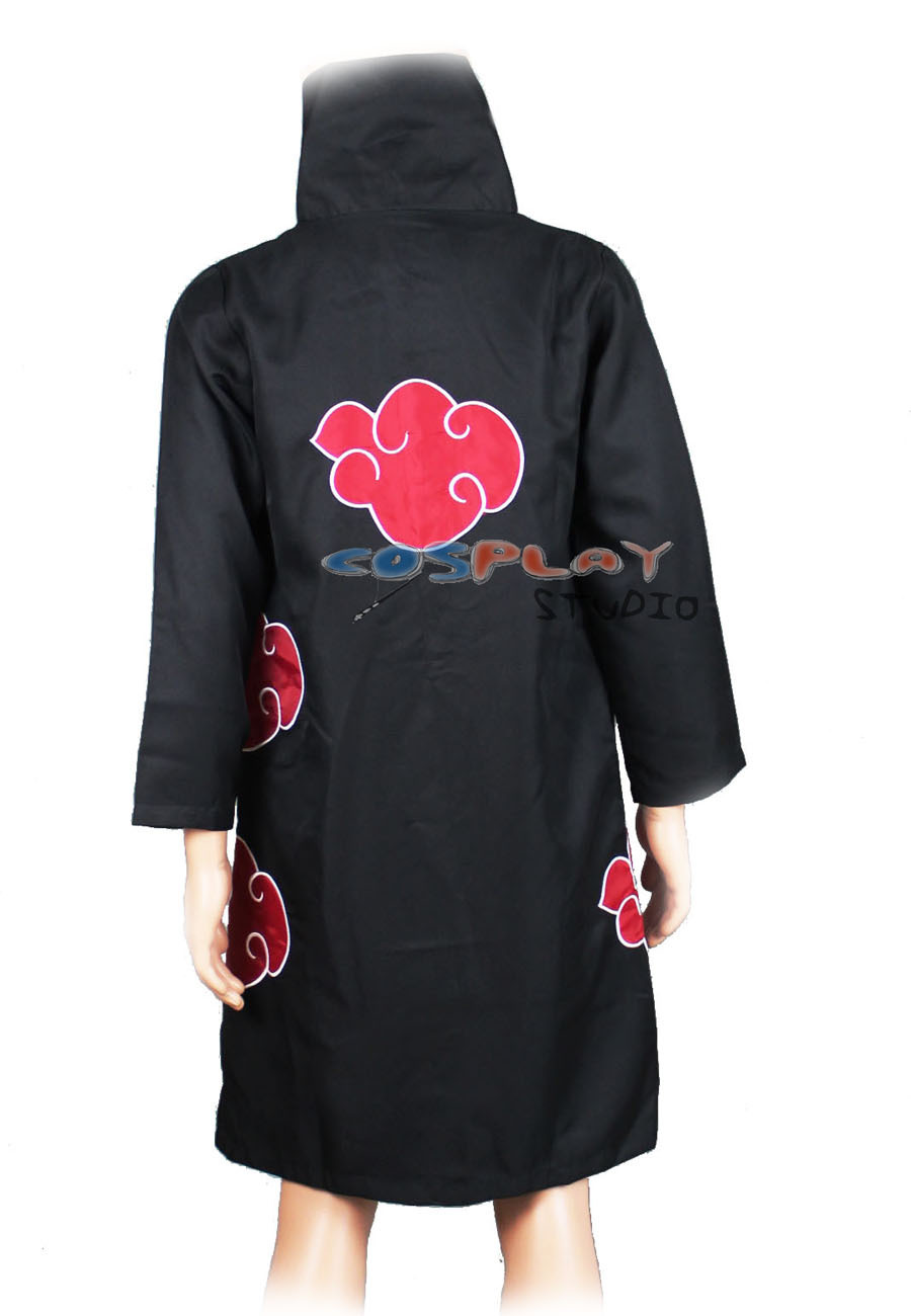 火影忍者 晓组织披风 鼬披风cosplay服装 晓披风 高品质