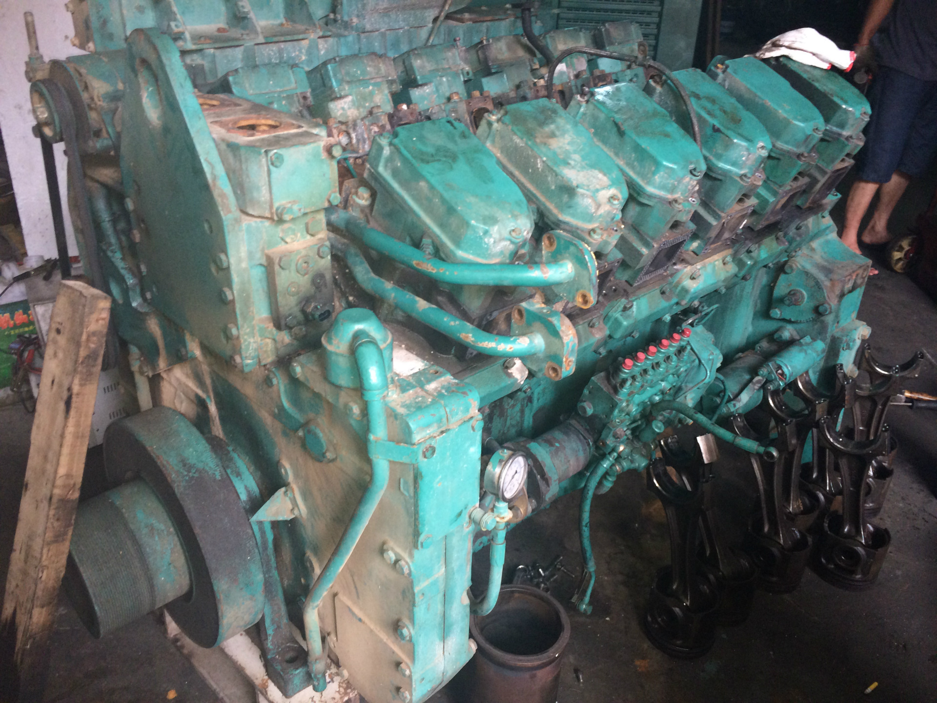 日本sa12v140柴油机维修零配件二手拆机件销售