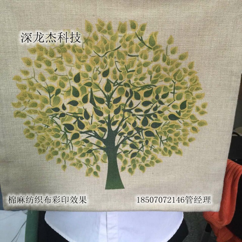 深龙杰棉麻彩印机