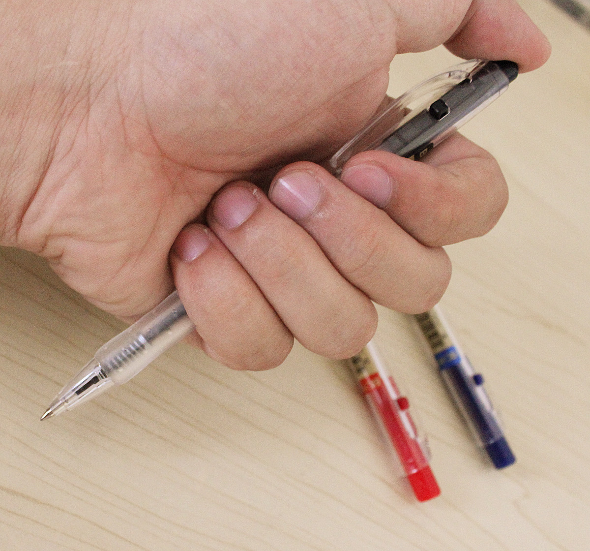 韩国文具 经典办公系列圆珠笔 0.5mm粗走珠笔 商务专用宝珠笔