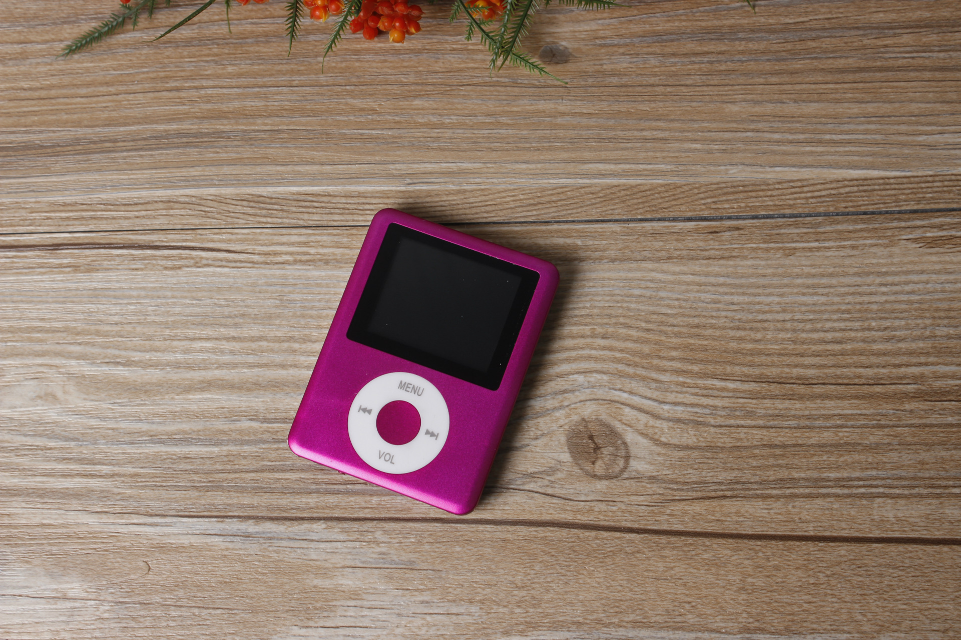 现货热销mp4有屏礼品插卡金属mp4四代播放器超薄mp4全套水晶盒