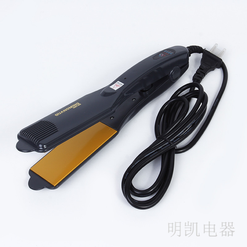 Splint Hair Straightener Corn Clip Fashion Hairdressing Care Negative Ion Hair Perm Computer Temperature Control Bright 1166