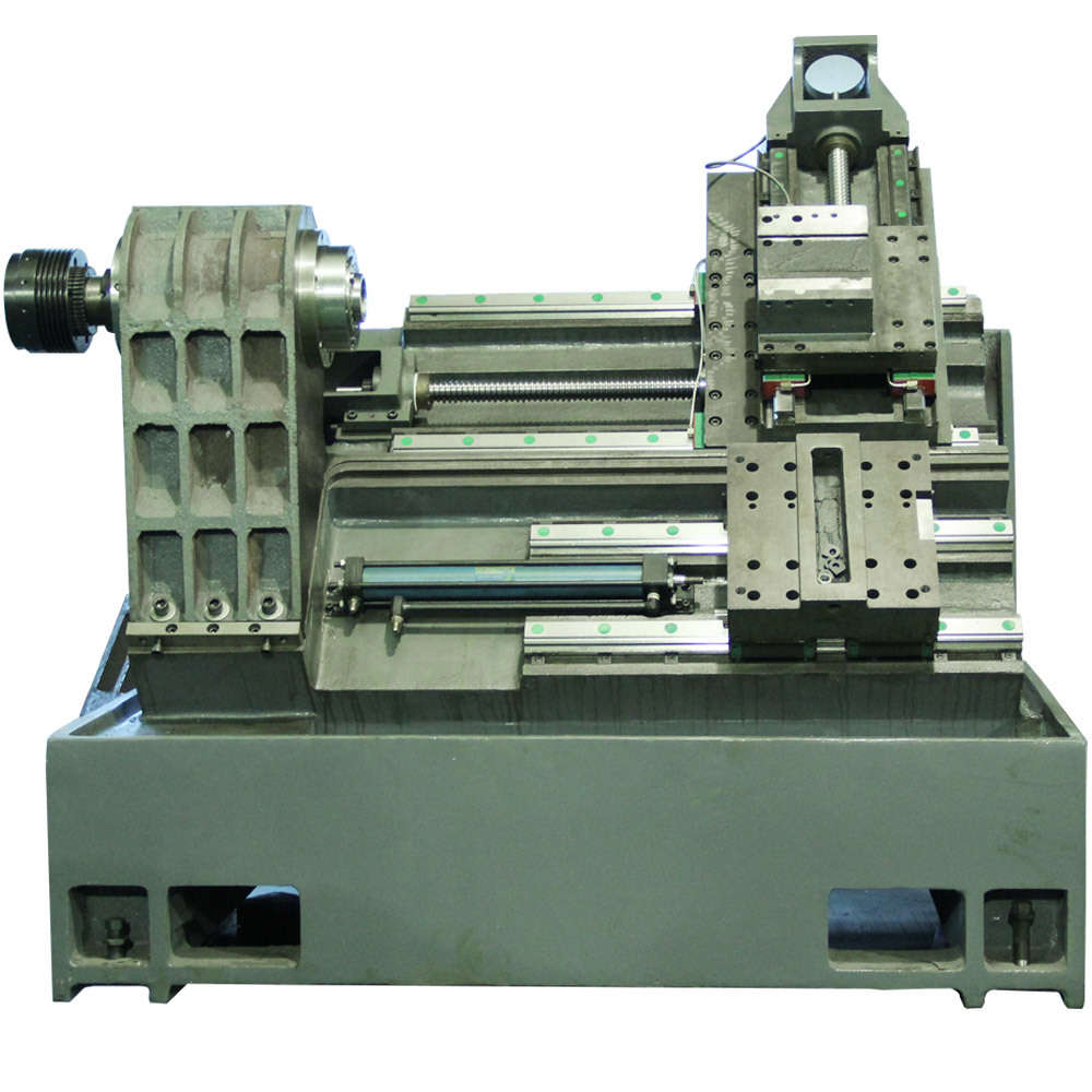 连体斜床身32型45型45型带尾座排刀刀塔式数控车床光机