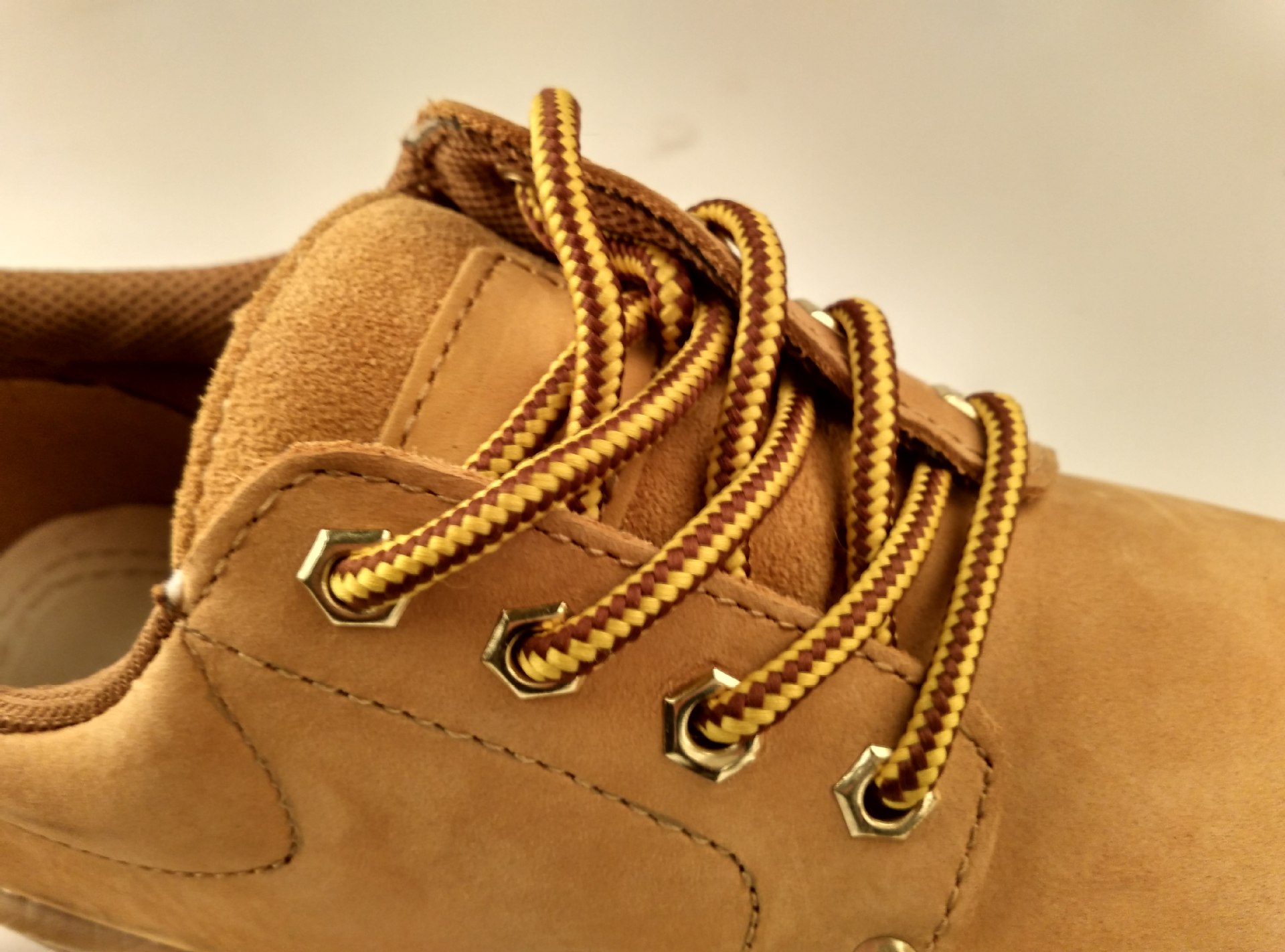 鞋带直销可订做橙黄2出口鞋带双色鞋带特多龙鞋带4mm5mm6mm