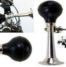 新款自行车金属气喇叭通用 自行车山地车车铃响亮直喇叭跨境专供