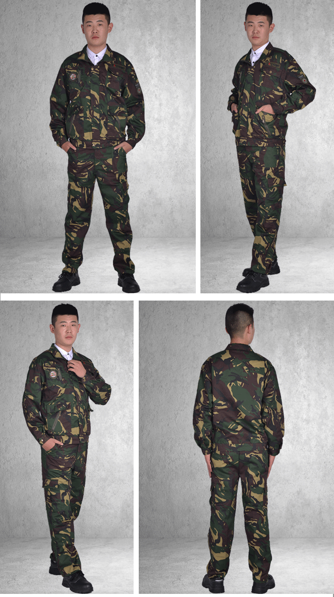 户外迷彩服 男士休闲陆军迷彩套装 数码作