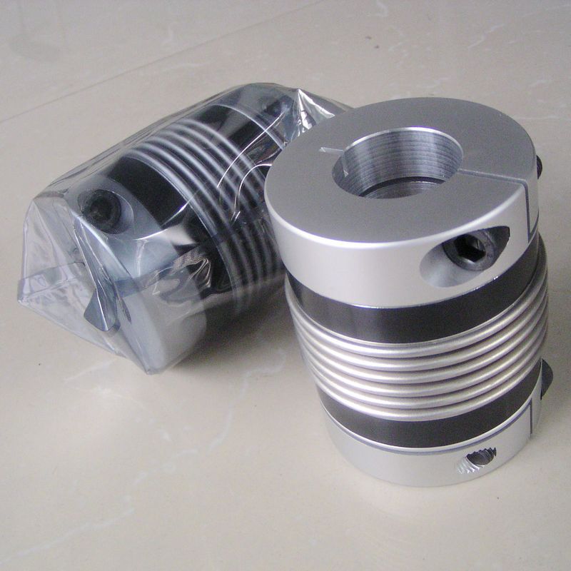 厂家直销 夹紧 大扭力波纹管联轴器 铝合金联轴器