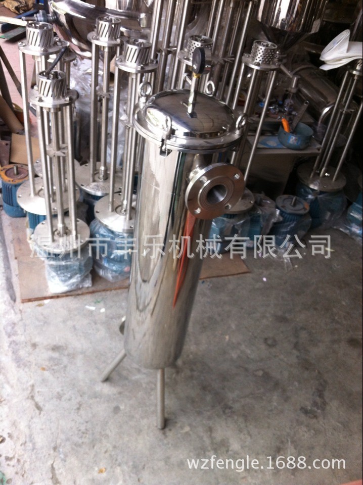 过滤器 袋式过滤器 不锈钢过滤器 单袋式过滤器 涂料过滤器