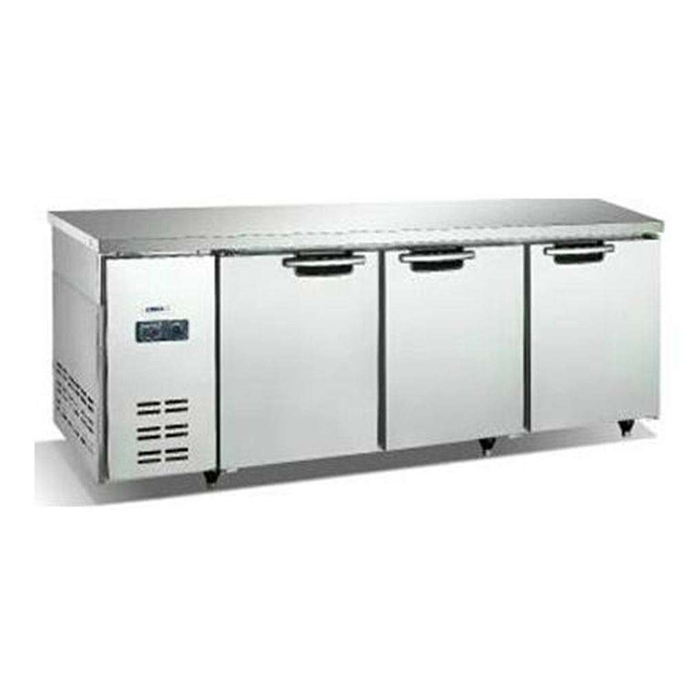 星星tz400l3-h型平台雪柜1.8米保鲜工作台三门400升冷藏柜操作台