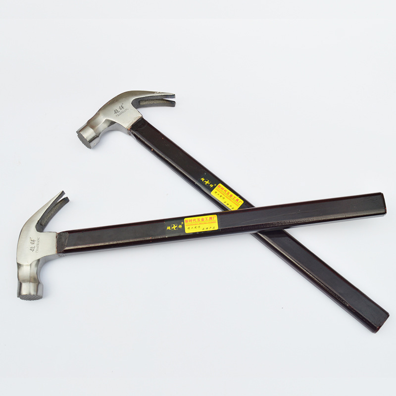 木井方夹板柄羊角锤压缩木羊角锤防滑强磁羊角锤临沂五金工具