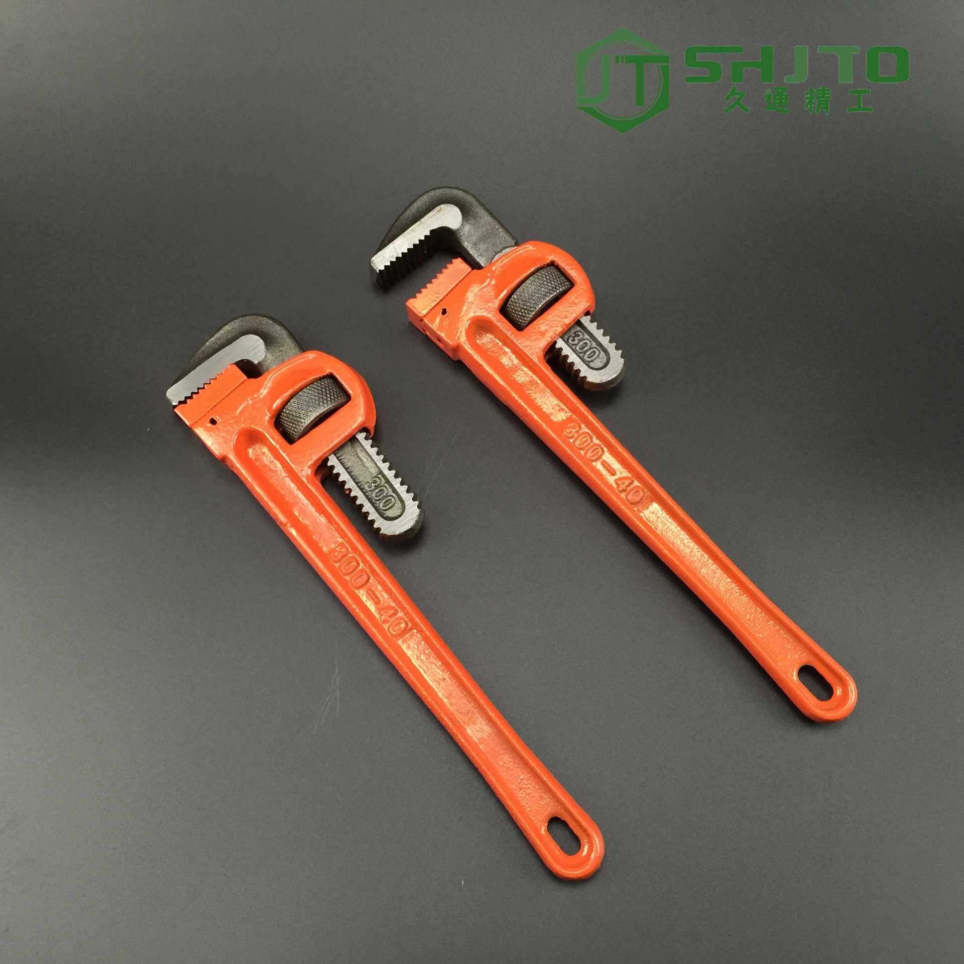 厂家直销美式轻型管子钳水管钳安装钳管道维修扳手临沂批发