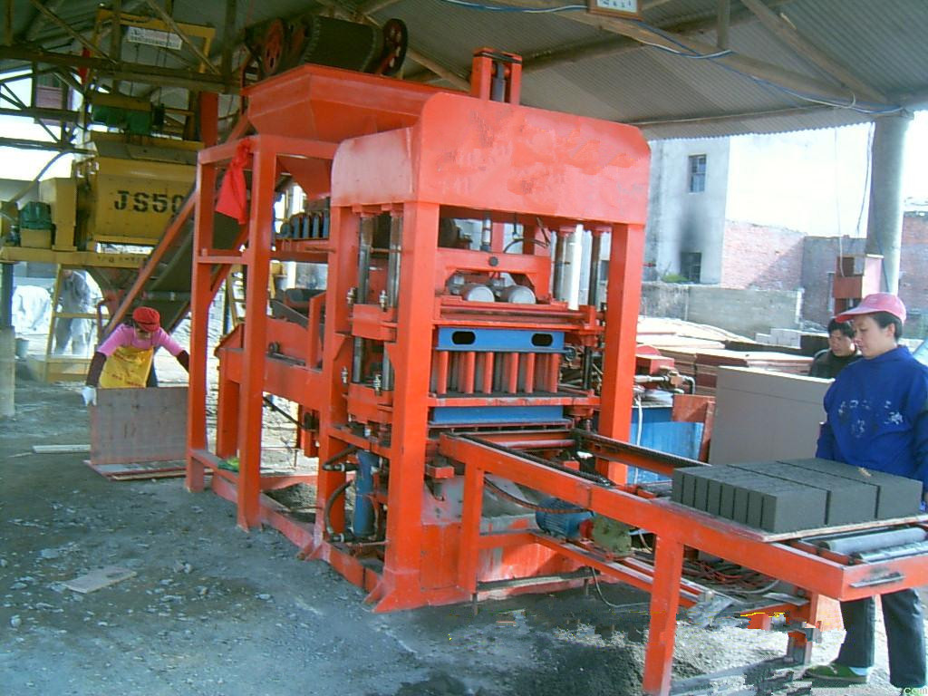 厂销4-15型全自动水泥制砖机 电脑液压砖机 大型免烧砖机设备