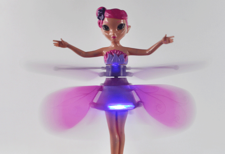 新奇特感应小飞仙飞仙女悬浮飞行玩具冰雪奇缘感应儿童玩具