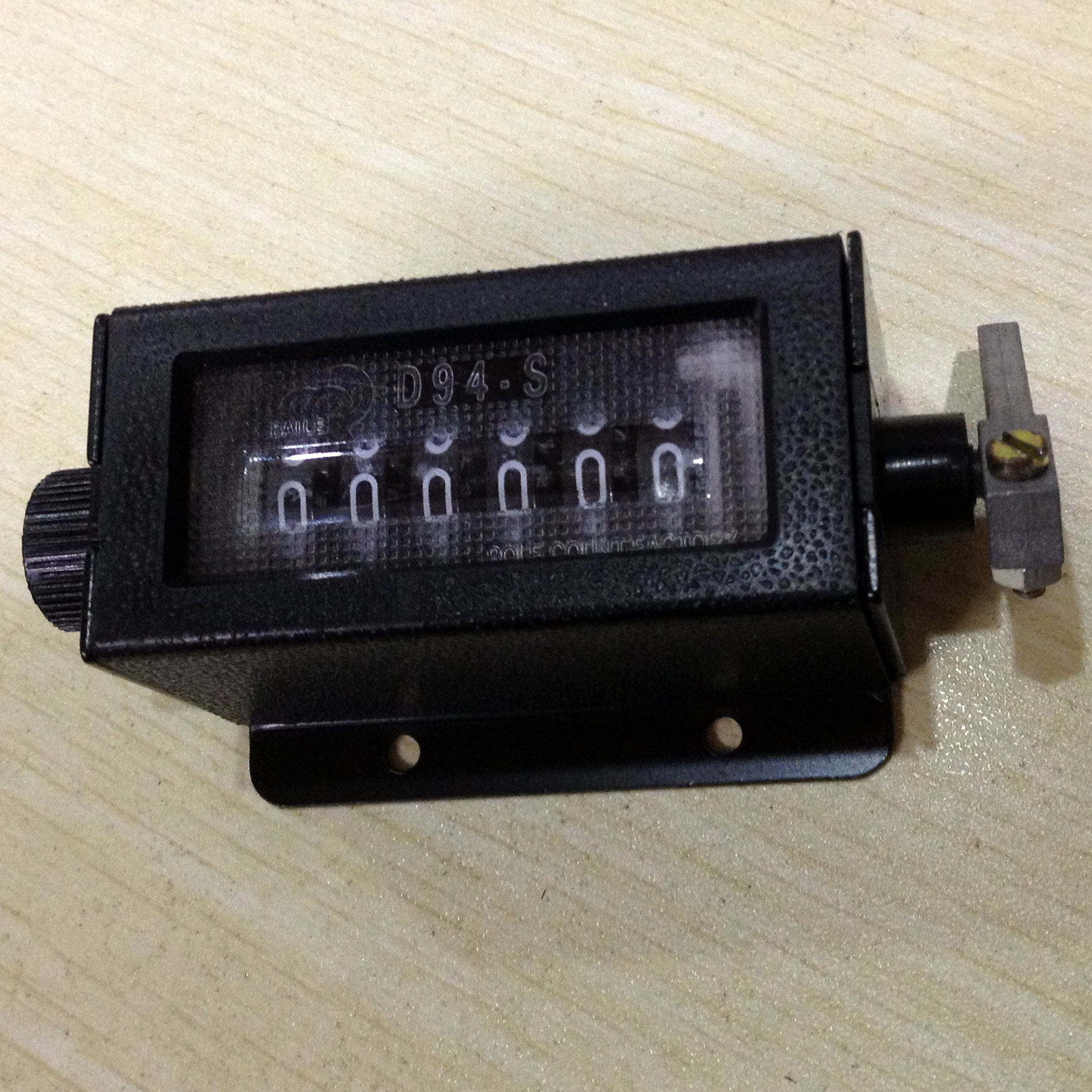 机械式 拉杆式 带弹簧 六位 d94-s 手动式 计数器 伯乐