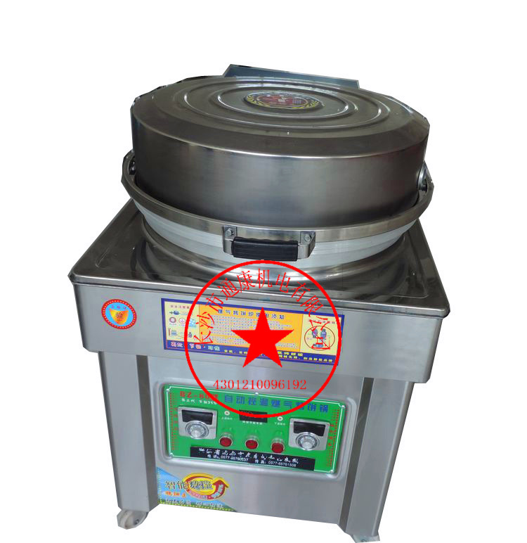 商用多功能自动双控温燃气饼铛烤饼炉 煎烤烙饼机烤炉 节能不粘锅