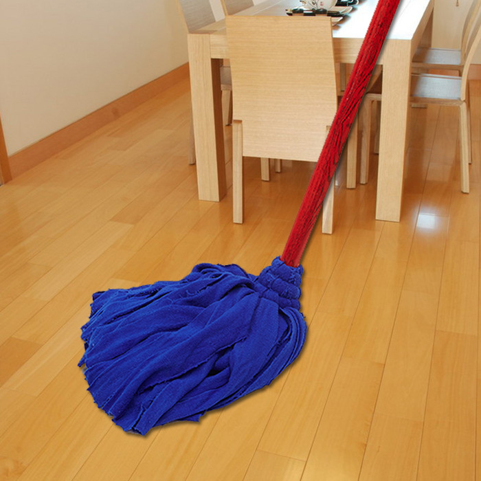 厂家批发木棍墩布木杆木质棉纱拖把拖布桶水拖木柄木把平板地拖