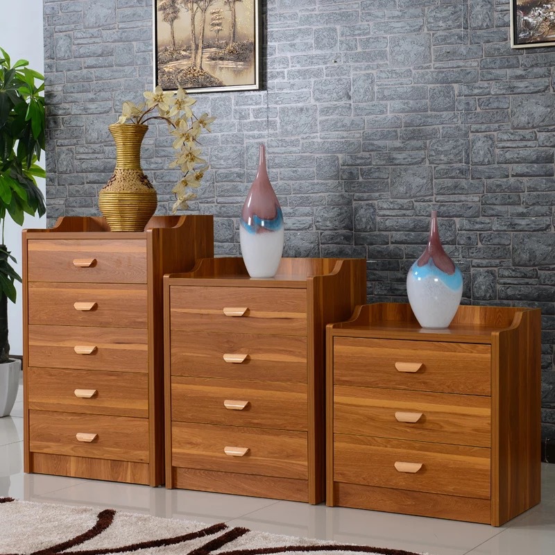 斗柜实木三斗柜组合橡木五斗橱简约收纳储物柜抽屉厂家直销