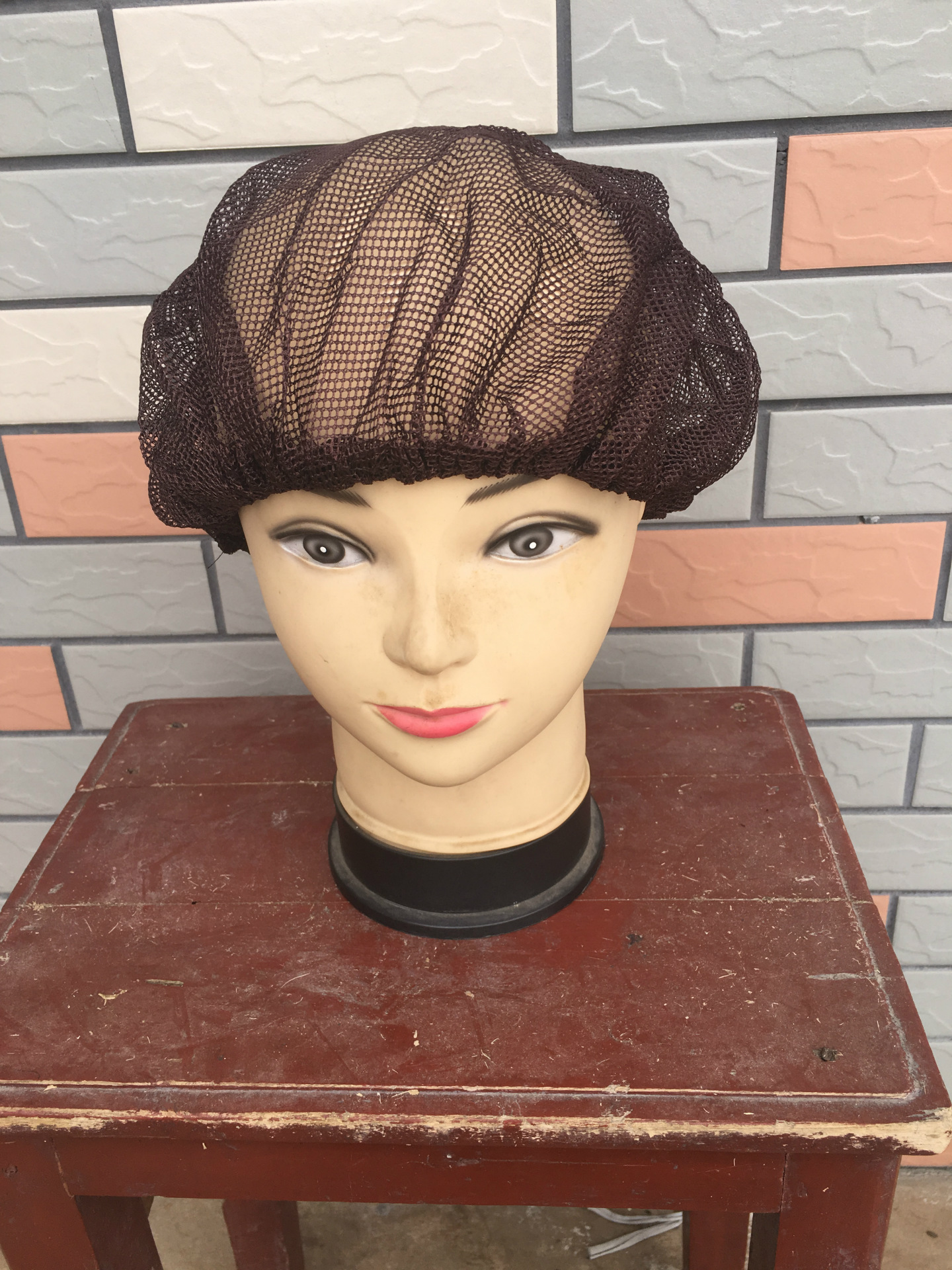 椰子香 睡帽 空调帽 长发帽 网布圆帽 net bonnet cap