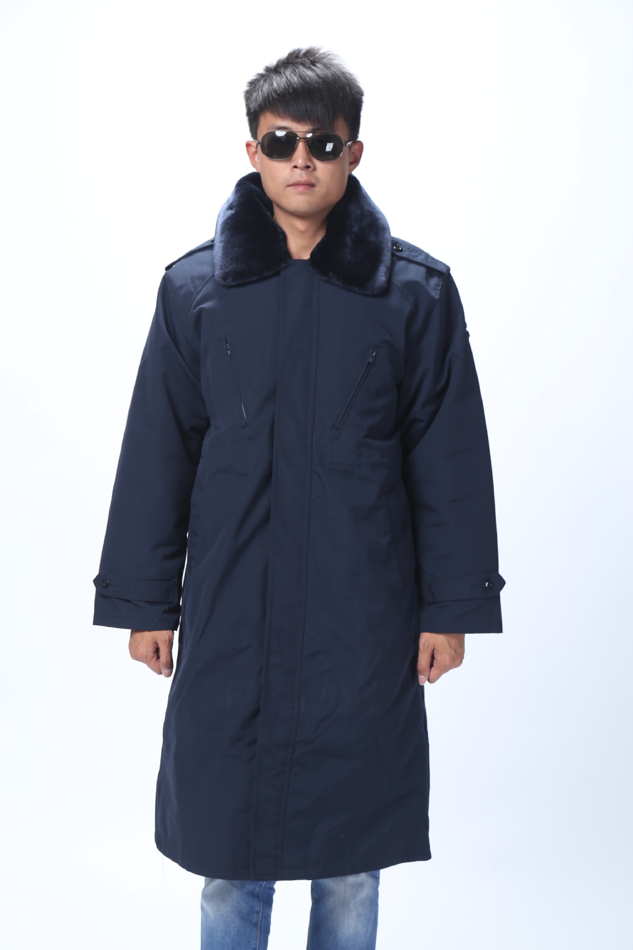 正品军迷大衣常服空军士兵军大衣保暖防寒加厚棉袄防寒服军大衣