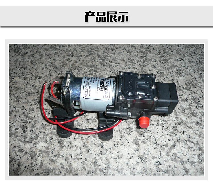 12v家用洗车器增压自吸水泵自吸泵车载电